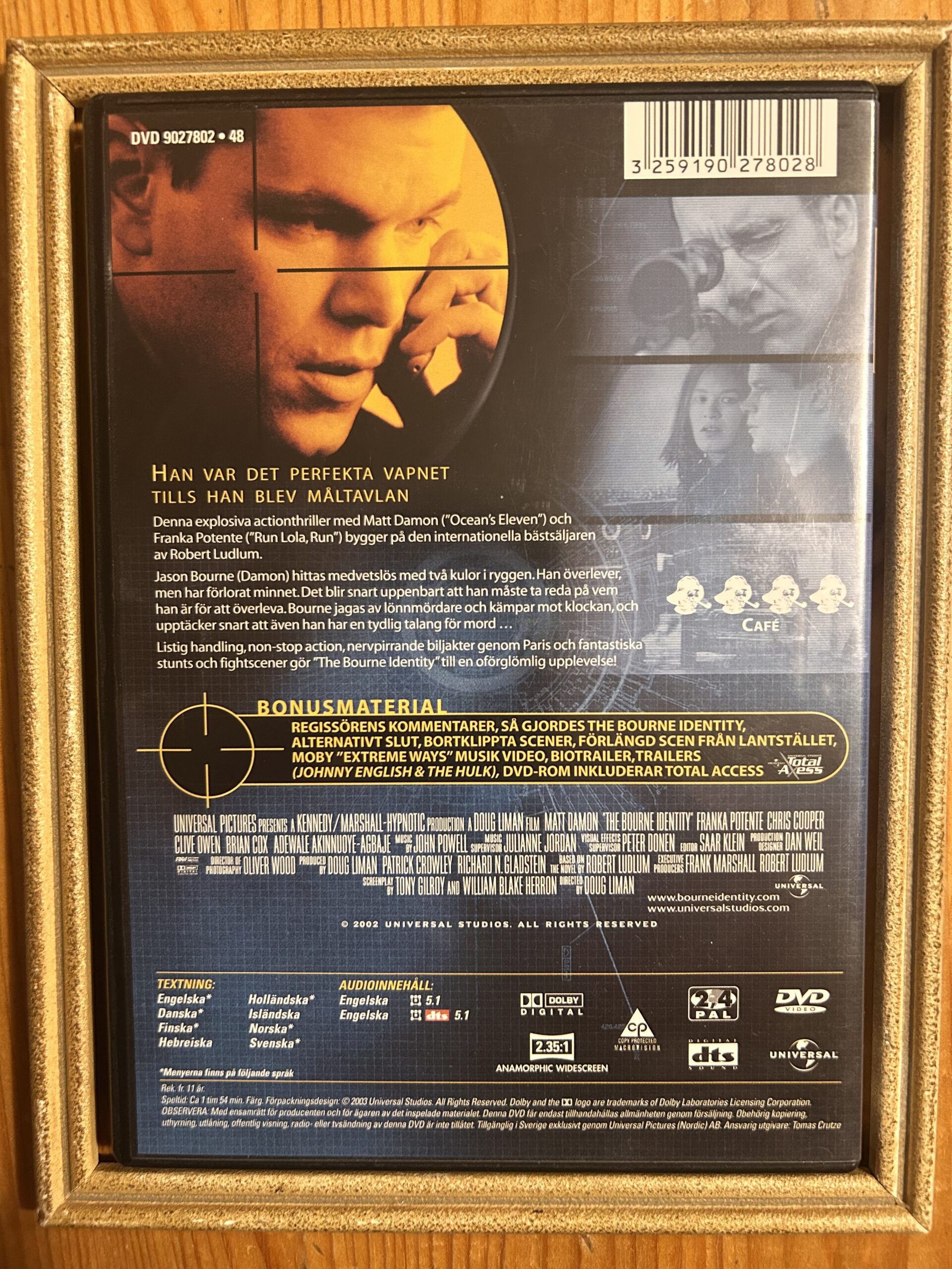 THE BOURNE IDENTITY (2002) - Bild 2