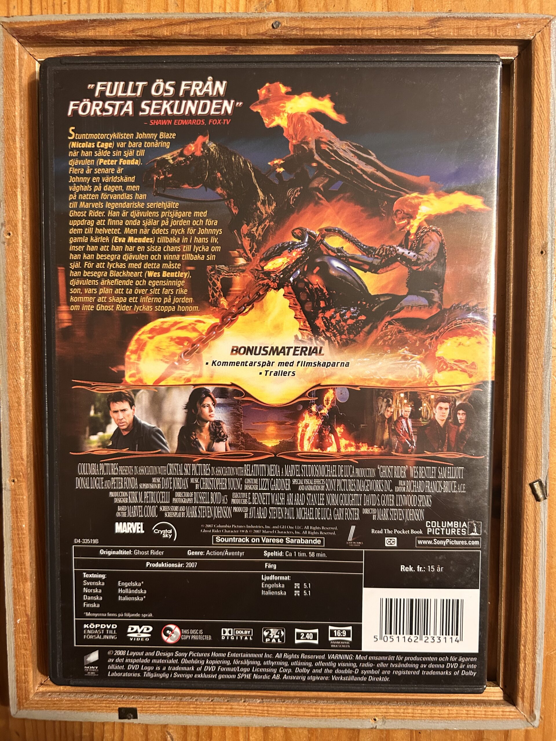 GHOST RIDER: FÖRBANNELSEN BLEV HANS STYRKA - EXTENDED CUT (2007) - Bild 2