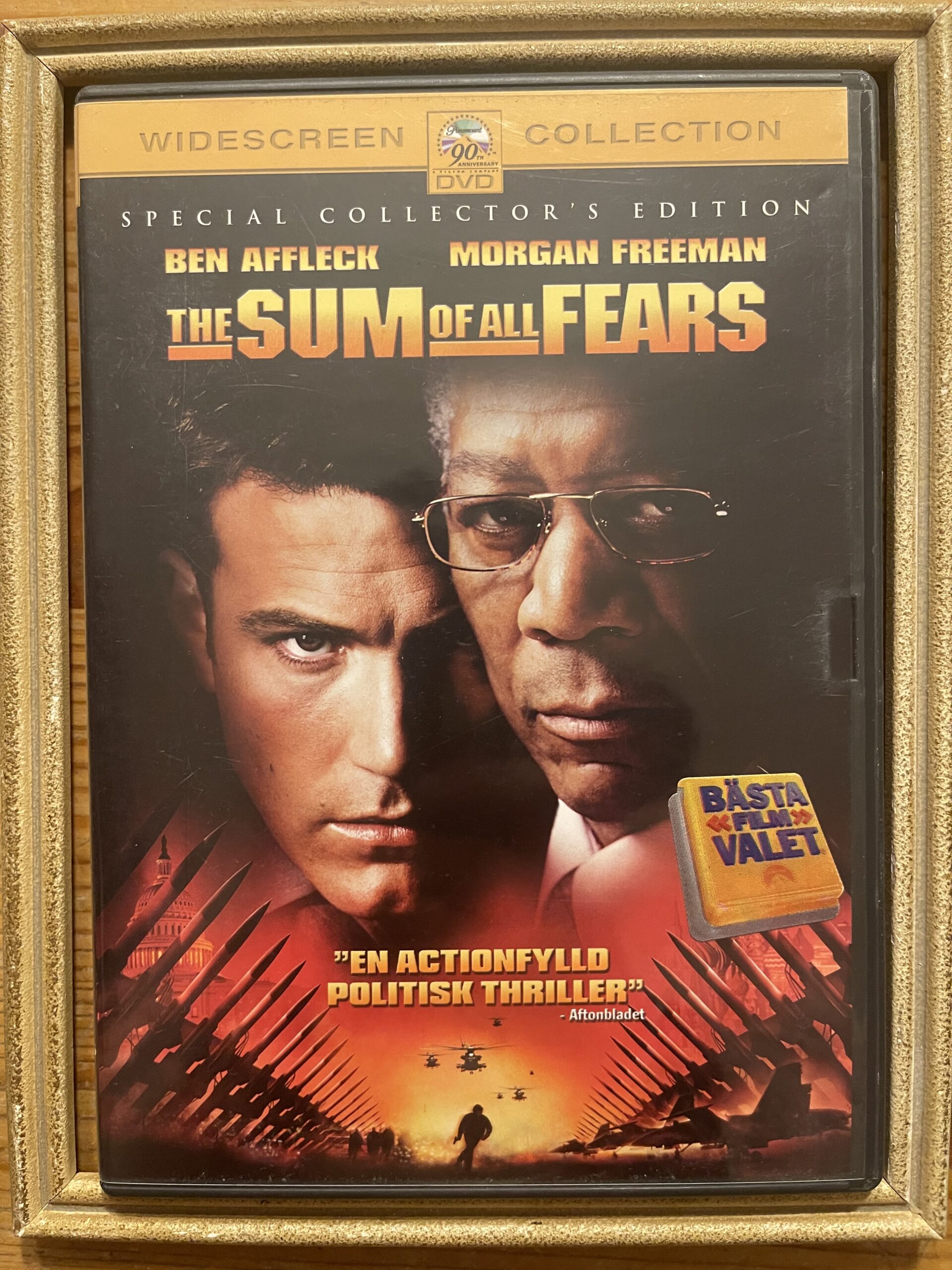 THE SUM OF ALL FEARS - WIDESCREEN COLLECTION (2002)