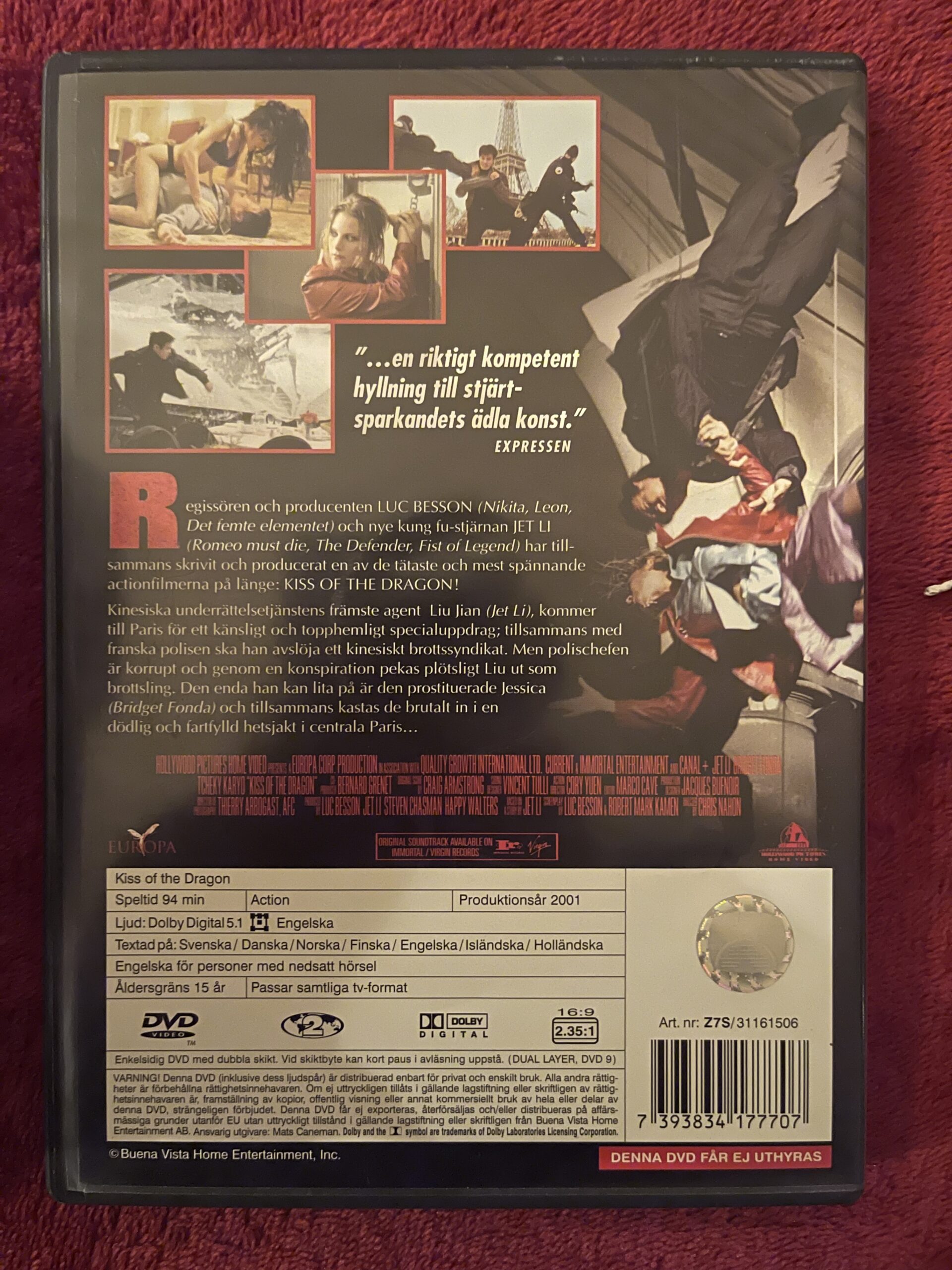KISS OF THE DRAGON (2001) - Bild 2
