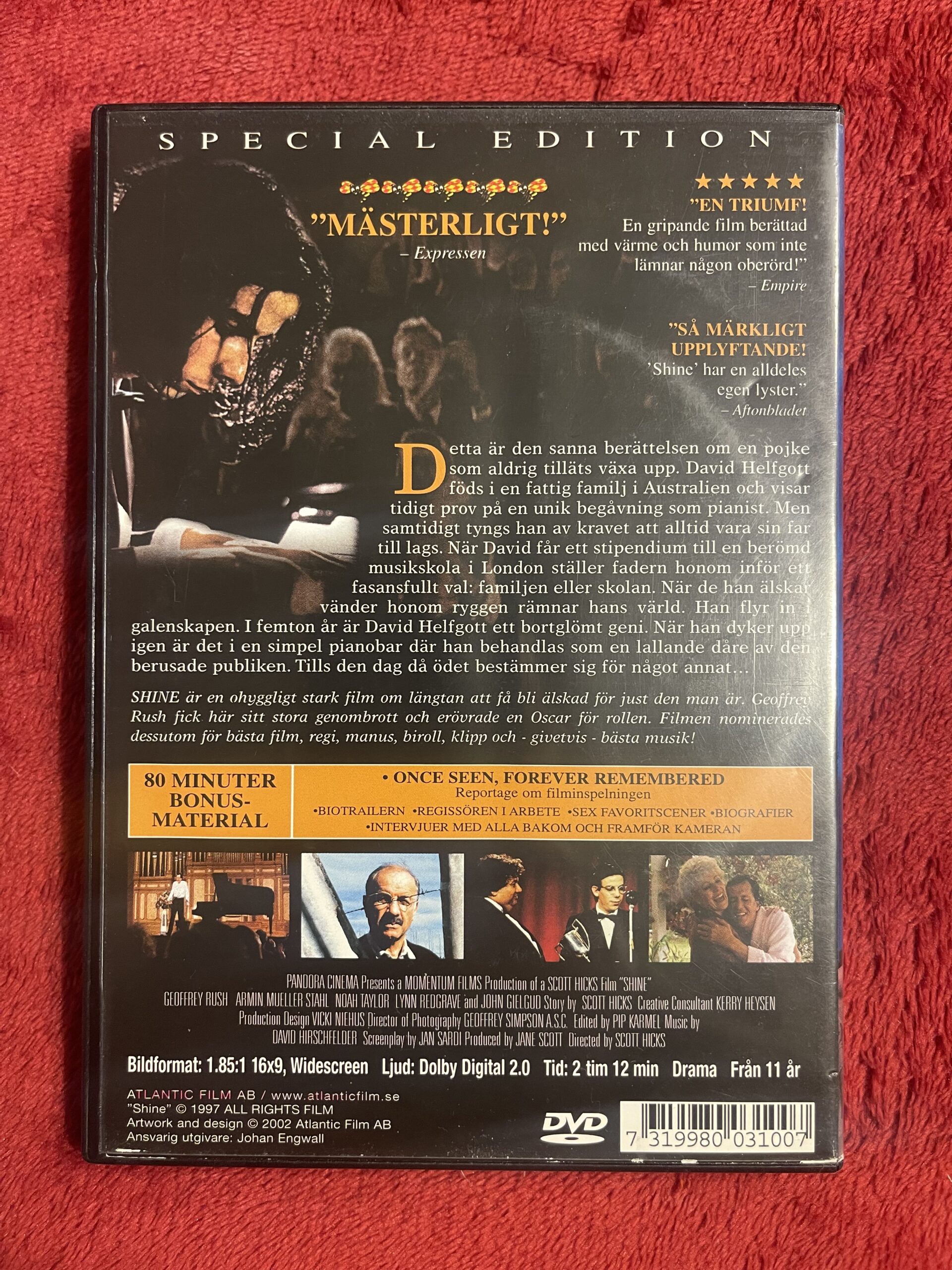 SHINE - SPECIAL EDITION (1996) - Bild 2