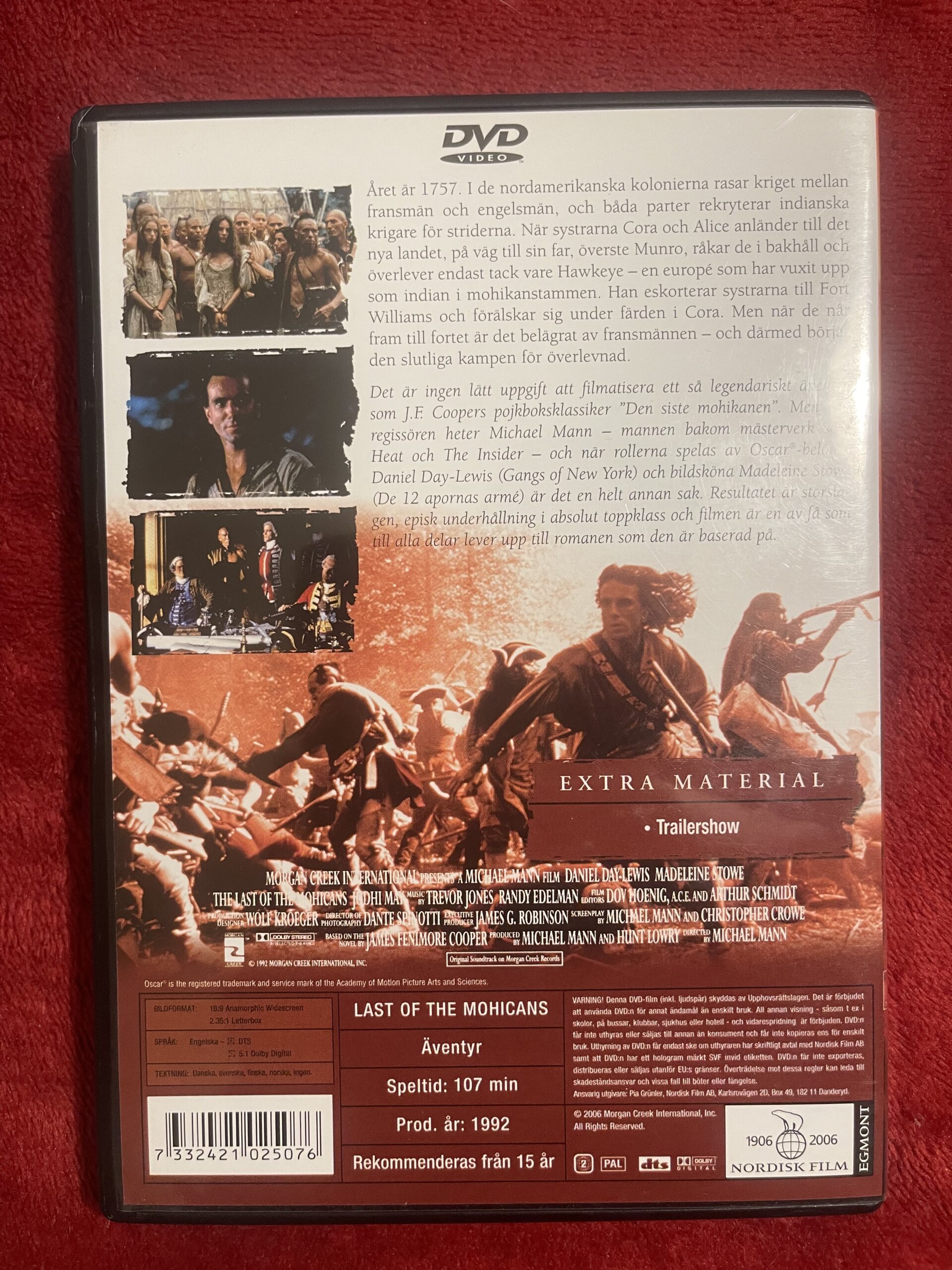 DEN SISTE MOHIKANEN (1992) - Bild 2