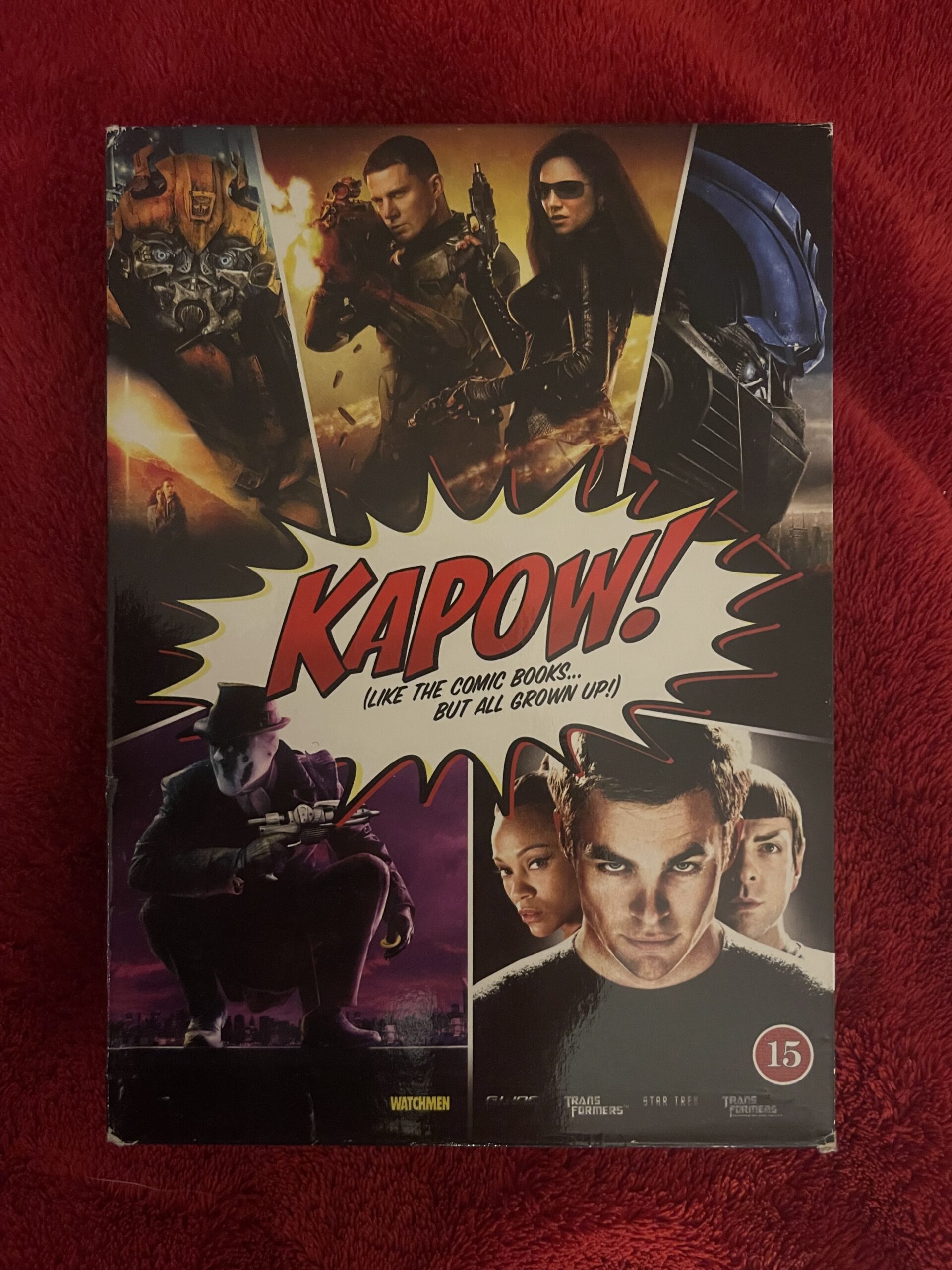 KAPOW! - ACTIONBOX MED STORFILMER