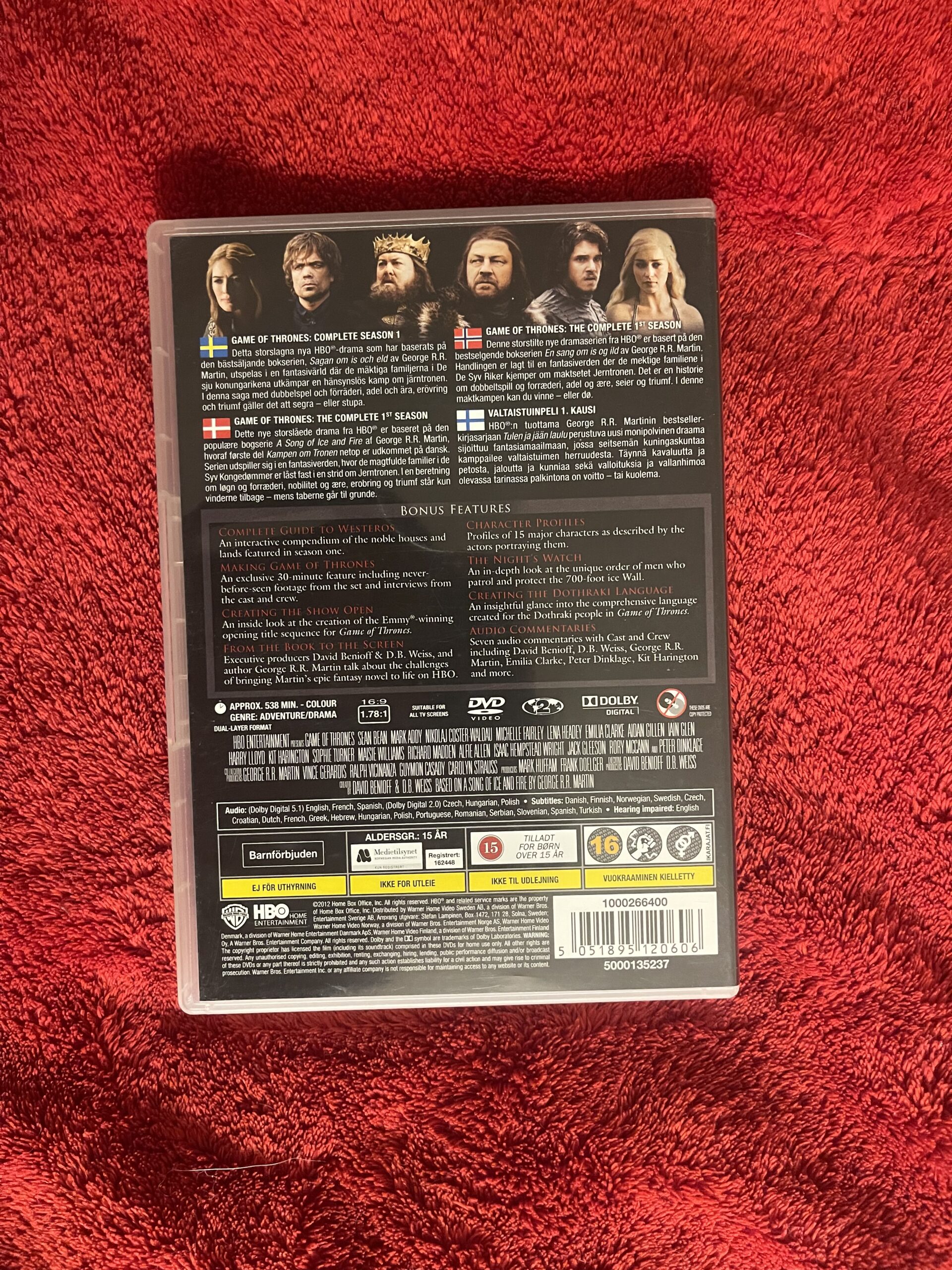 GAME OF THRONES - THE COMPLETE FIRST SEASON - Bild 2
