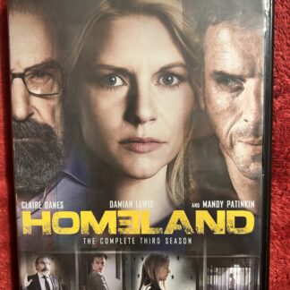 Homeland – Säsong 3 (2013) Thriller / Drama TV-serie – DVD Box (4 Disc)