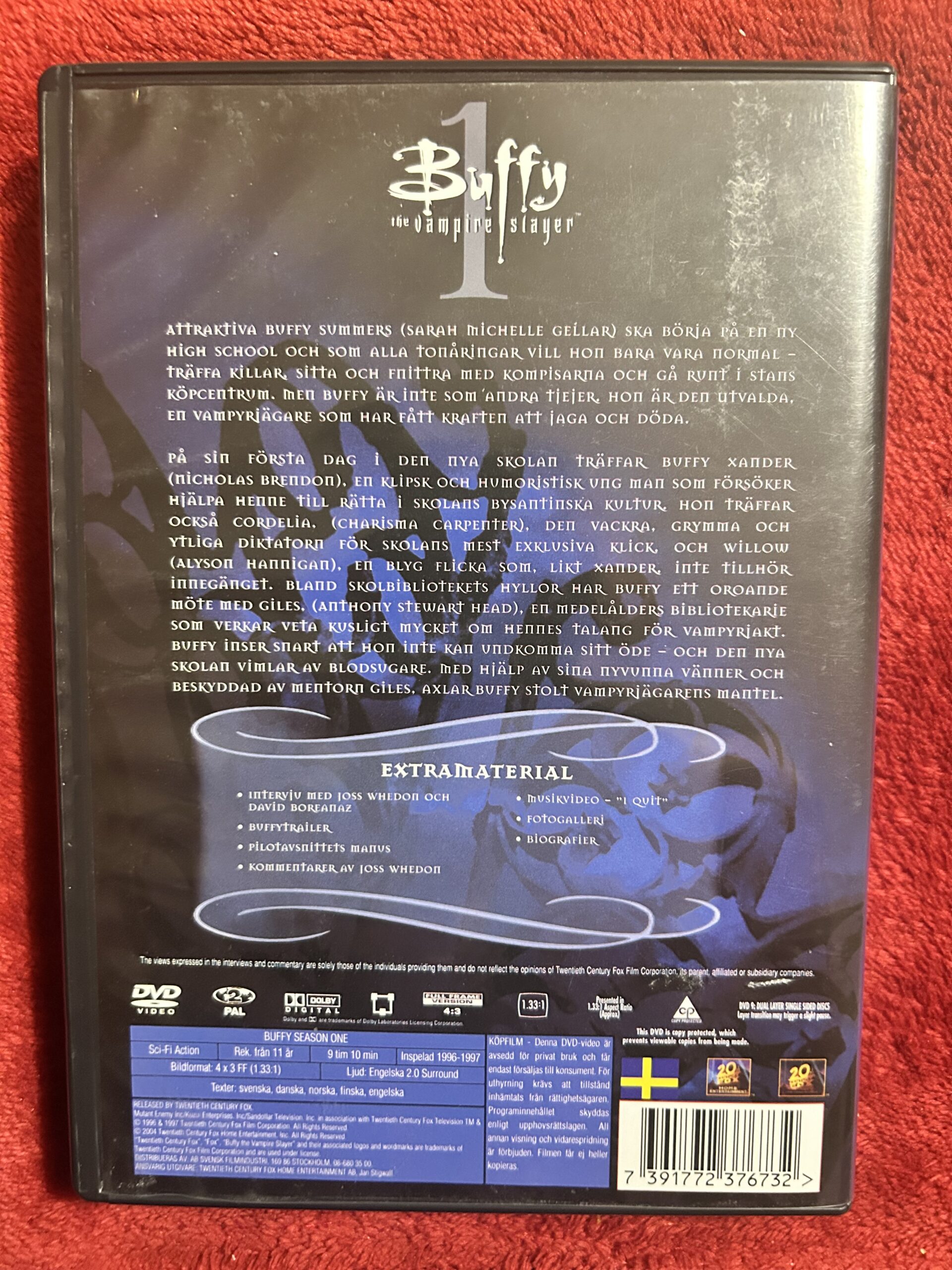 Buffy the Vampire Slayer – Säsong 1 (1997) Fantasy / Skräck / Drama TV-serie – DVD - Bild 2