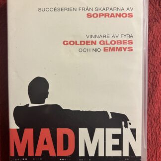 MAD MEN – SÄSONG 1 (2007) – Drama – DVD (Region 2 PAL)