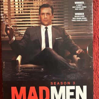 MAD MEN – SÄSONG 3 (2009) – Drama – DVD (Region 2 PAL)