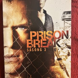 PRISON BREAK SÄSONG 3 (2007–2008) – Drama / Action / Thriller – DVD Box (Region 2 PAL)