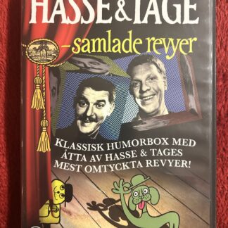 HASSE & TAGE – SAMLade REVYER (1962–1979) – Komedi / Svensk Klassiker – DVD Box (Region 2 PAL)