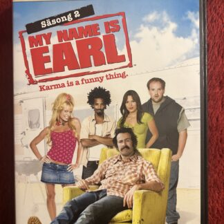 MY NAME IS EARL – SÄSONG 2 (2006–2007) – Komedi / TV-serie – DVD (Region 2 PAL)
