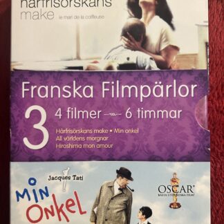 FRANSKA FILMPÄRLOR 3 (1958–1990) – Drama / Romantik / Komedi – DVD (Region 2 PAL)