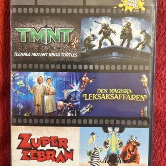 FAMILJEMAGI – TMNT / DEN MAGISKA LEKSAKSAFFÄREN / ZUPER ZEBRAN (2005–2007) – Familj / Äventyr / Komedi – DVD (Region 2 PAL)