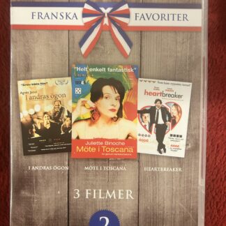 Franska Favoriter 2 – Drama/Komedi – Region 2 (PAL) – ca 2000-tal DVD