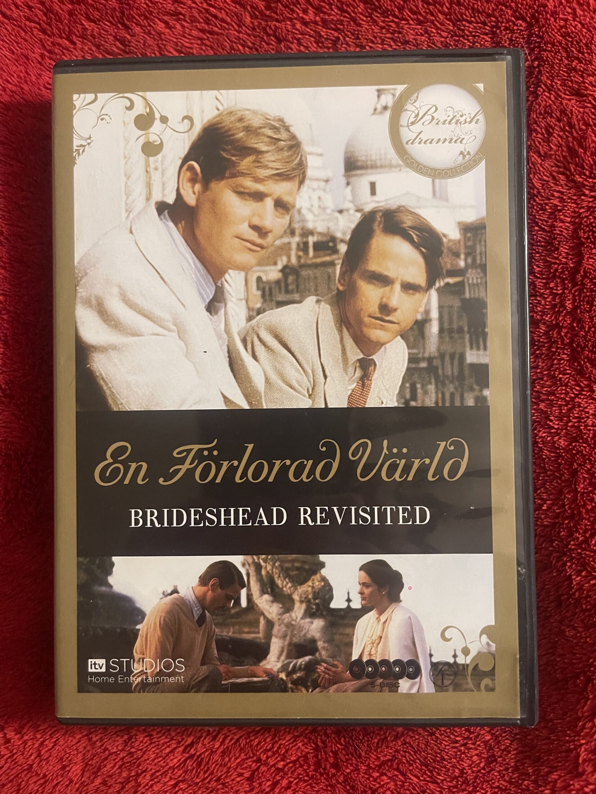En Förlorad Värld – Brideshead Revisited (1981) – Drama / Brittisk TV-serie – DVD (2 Disc)