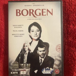 Borgen – Säsong 1 (2010) – Politiskt drama / Drama – DVD (4-disc, Region 2, PAL)