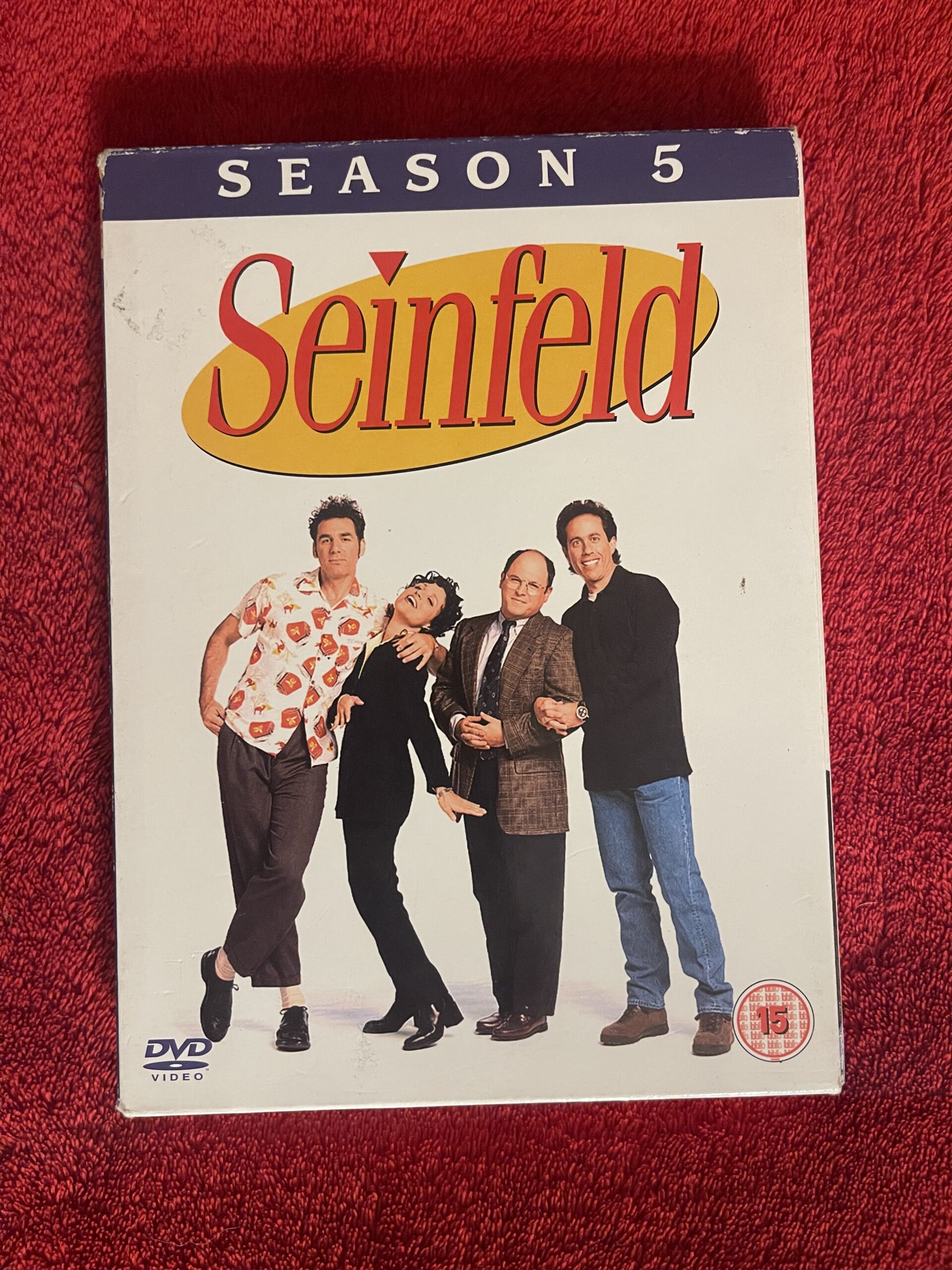 Seinfeld – Säsong 5 (1993–1994) | Sitcom / Komedi | DVD (4-disc)