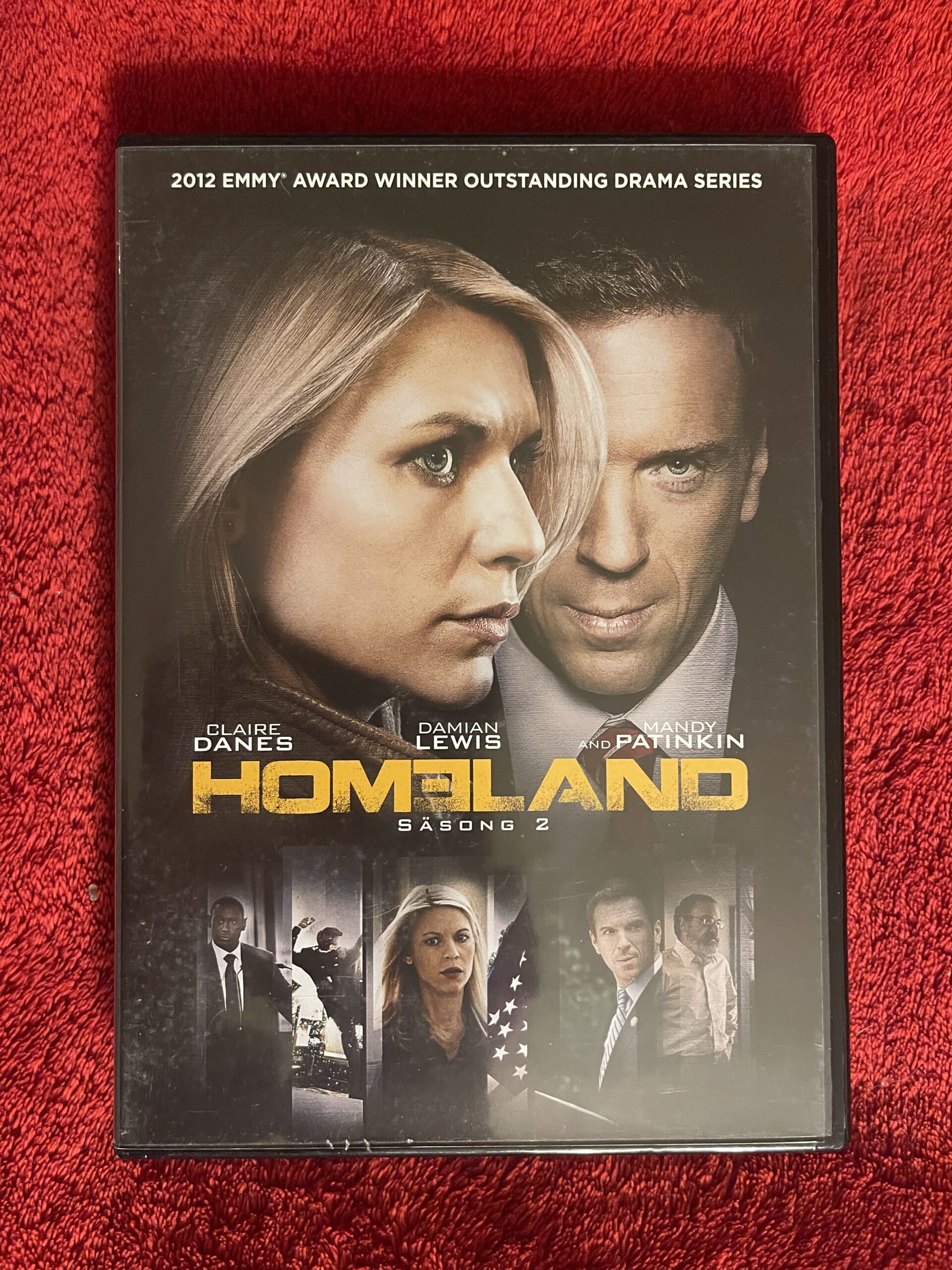 Homeland – Säsong 2 (2012) | Thriller / Drama / Spionserie | DVD Boxset (4 Disc)