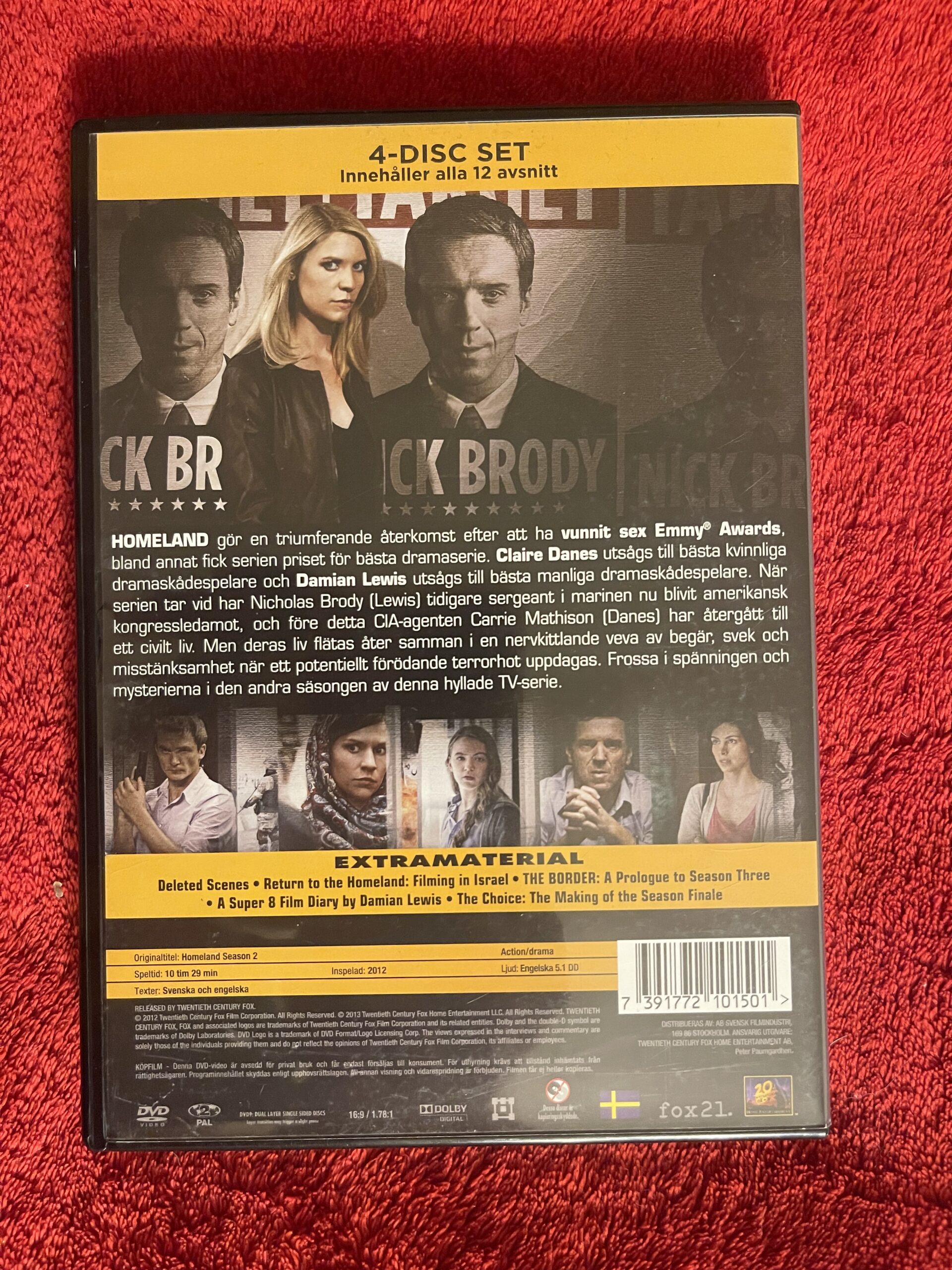 Homeland – Säsong 2 (2012) | Thriller / Drama / Spionserie | DVD Boxset (4 Disc) - Bild 2