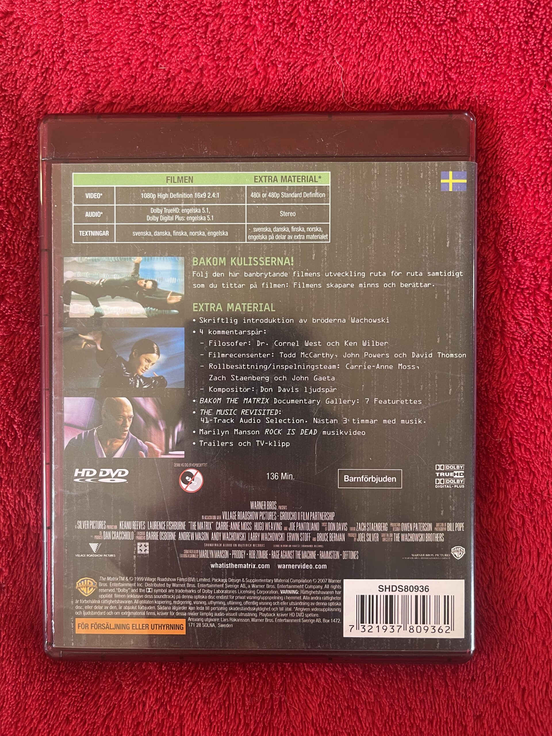 The Matrix (1999) – Science Fiction / Action – HD DVD - Bild 2