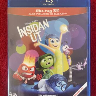 Insidan Ut (2015) – Animerad / Familj / Komedi / Äventyr – Blu-ray 3D + Blu-ray