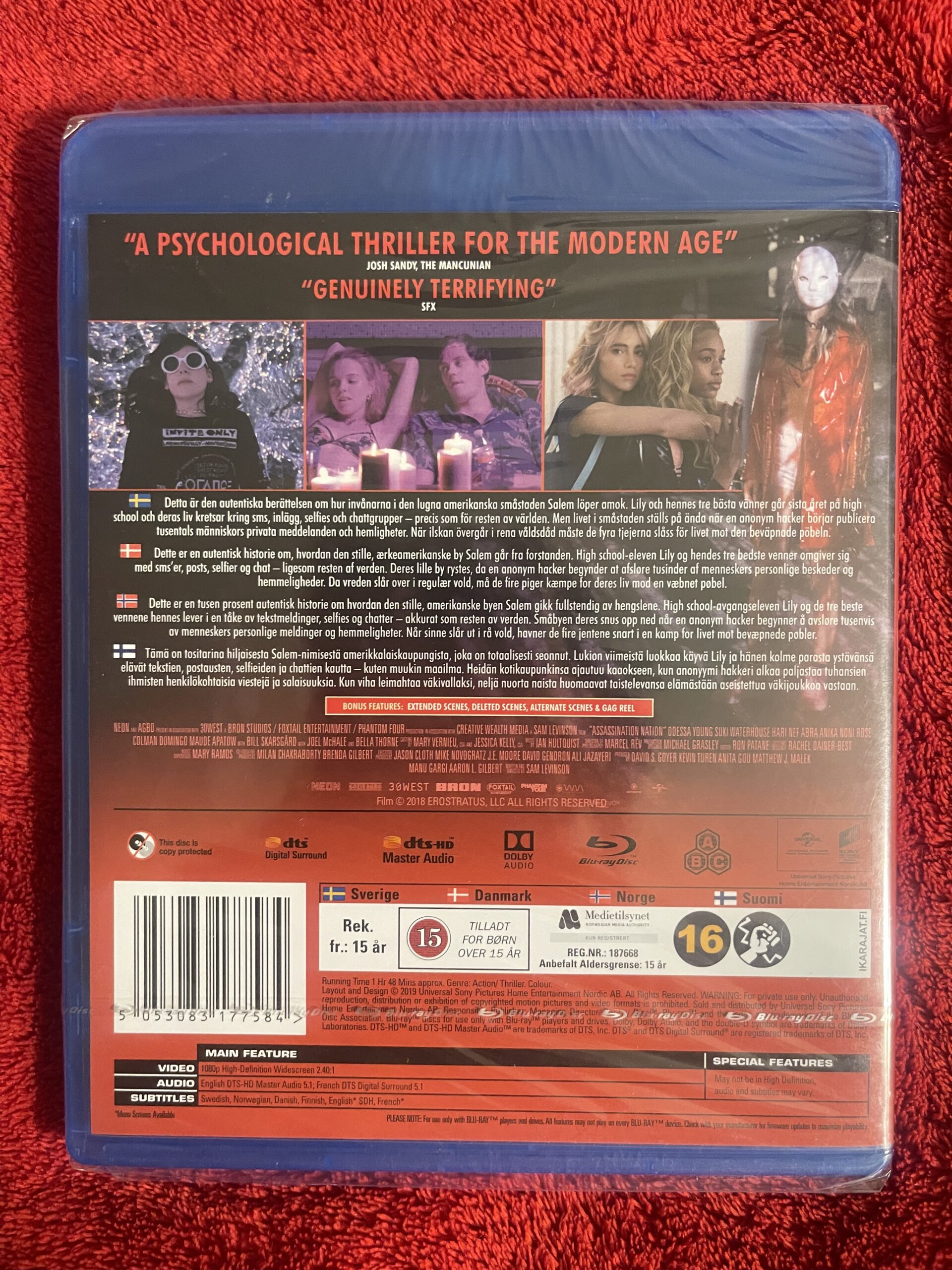 Assassination Nation (2018) – Thriller / Skräck / Satir – Blu-ray - Bild 2