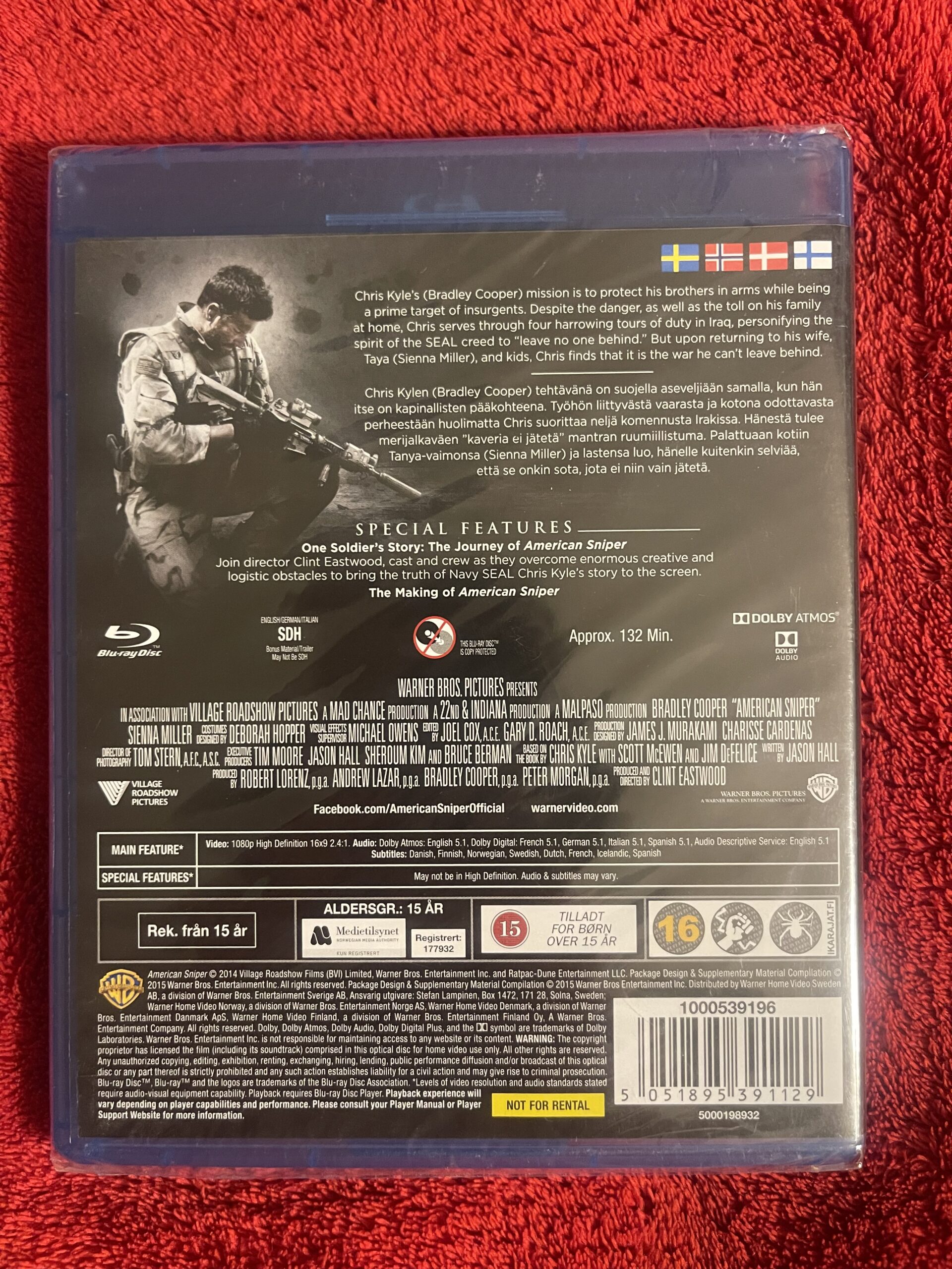 American Sniper (2014) – Krigsfilm / Drama / Biografi – Blu-ray - Bild 2