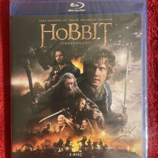 Hobbit: Femhärarslaget (2014) – Fantasy / Äventyr / Action – Blu-ray (2-Disc)