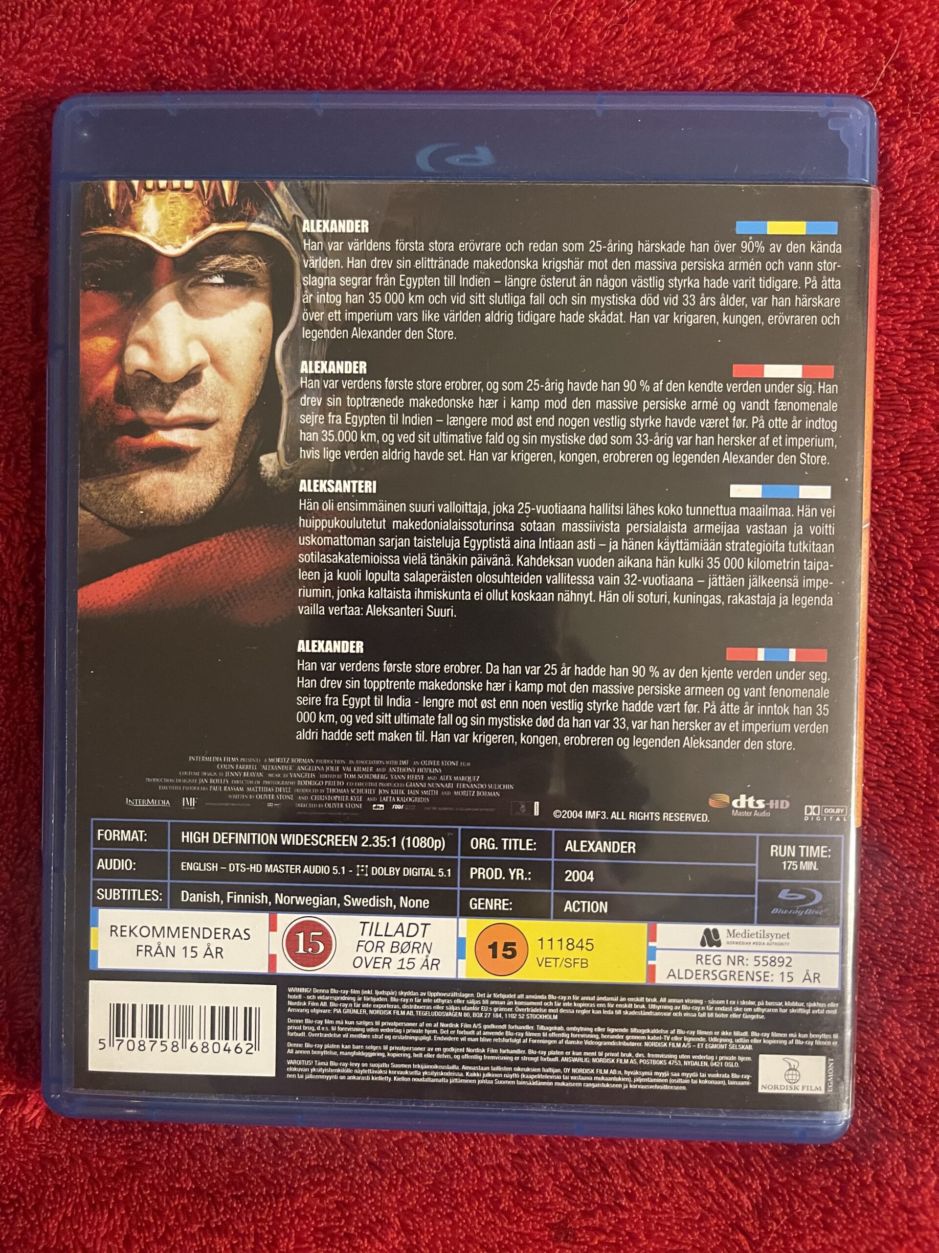 Alexander (2004) – Action / Historiskt Äventyr / Krigsfilm – Blu-ray - Bild 2