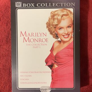 Marilyn Monroe The Collection Part 1 – Klassisk Komedi/Musikal (1952–1953) – DVD Box Region 2 (PAL)