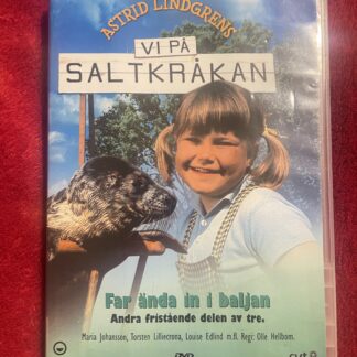 Astrid Lindgrens Vi på Saltkråkan – Far ända in i baljan (1980) – Familjefilm / Svensk klassiker | DVD | Region 2 (PAL)