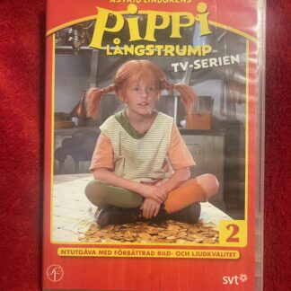 Astrid Lindgrens Pippi Långstrump TV-serien Vol. 2 (1969) – Familjefilm / Barnfilm / Svensk klassiker | DVD | Region 2 (PAL)
