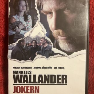 Wallander – Jokern – Thriller / Kriminalfilm DVD 2006 Region 2 (Svenskt tal)