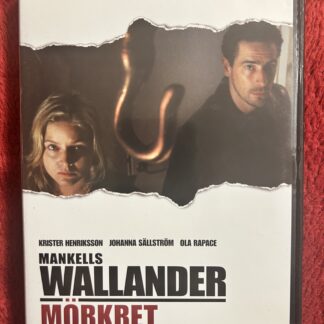 Wallander – Mörkret – Thriller / Kriminalfilm DVD 2005 Region 2 (Svenskt tal)
