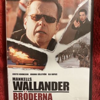 Wallander – Bröderna – Thriller / Kriminalfilm DVD 2005 Region 2 (Svenskt tal)
