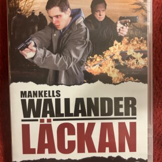 Wallander – Läckan – Thriller / Kriminalfilm DVD 2009 Region 2 (Svenskt tal)