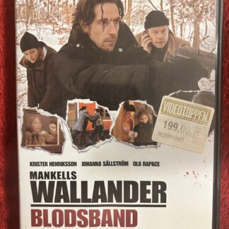 Wallander – Blodsband – Thriller / Kriminalfilm DVD 2006 Region 2 (Svenskt tal)