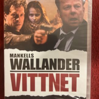 Wallander – Vittnet – Thriller / Kriminalfilm DVD 2009 Region 2 (Svenskt tal)