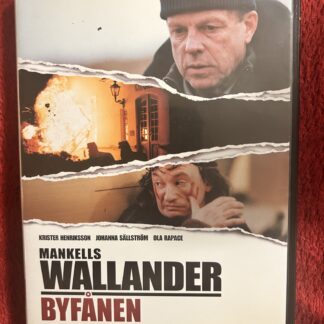 Wallander – Byfånen – Thriller / Kriminalfilm DVD 2005 Region 2 (Svenskt tal)