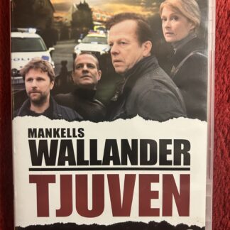 Wallander – Tjuven – Thriller / Kriminalfilm DVD 2008 Region 2 (Svenskt tal)