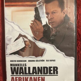 Wallander – Afrikanen – Thriller / Kriminalfilm DVD 2005 Region 2 (Svenskt tal)