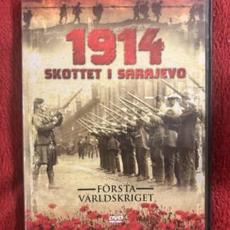 1914 Skottet i Sarajevo – Dokumentär / Krig / Historia DVD (2000-tal) Region 2 (PAL)