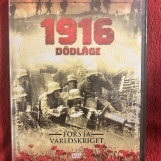 1916 Dödläge – Dokumentär / Krig / Historia DVD (2000-tal) Region 2 (PAL)