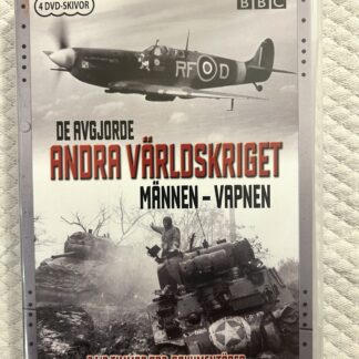 De avgjorde Andra världskriget – Männen & Vapnen – Dokumentär – DVD (4-disc) – 2009 – Region 2 (PAL, BBC)
