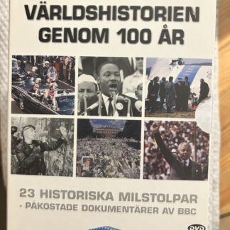 Världshistorien genom 100 år – Dokumentär – DVD (12-disc box) – 2006 – Region 2 (PAL)