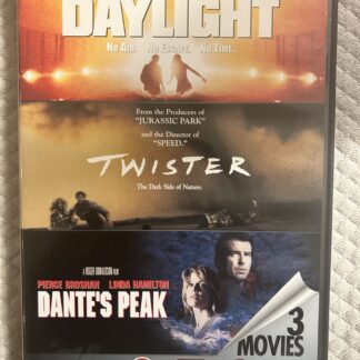 Daylight / Twister / Dante’s Peak (1996–1997) – Action / Äventyr / Katastroffilm – Region 2 DVD