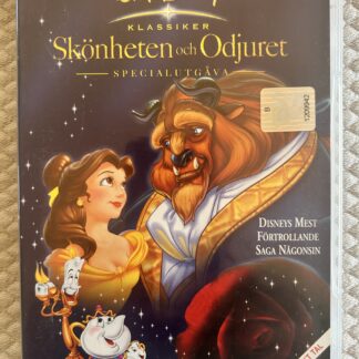 Skönheten och Odjuret – Animerad Familjefilm / Disney Klassiker – DVD Specialutgåva – 1991 – Region 2 (PAL