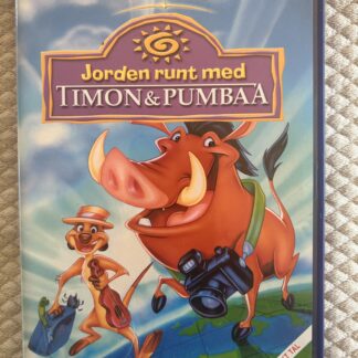 Jorden runt med Timon & Pumbaa – Animerad Familjefilm / Barnfilm – DVD – 1996 – Region 2 (PAL)