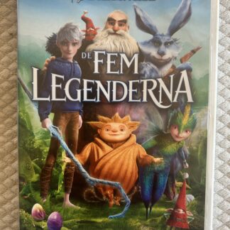 De Fem Legenderna – Animerad Äventyr / Familjefilm – DVD – 2012 – Region 2 (PAL)