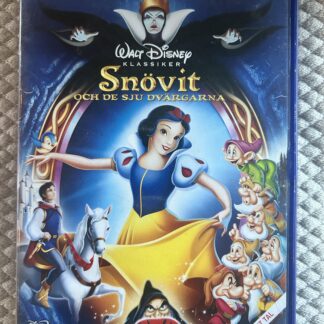 Snövit och de sju dvärgarna Animerad Familjefilm 2-Disc DVD 1937 Region 2 PAL